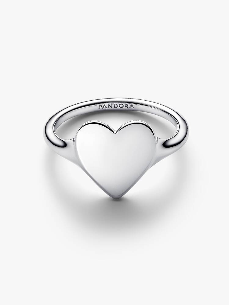 Pandora, Engravable Heart Ring