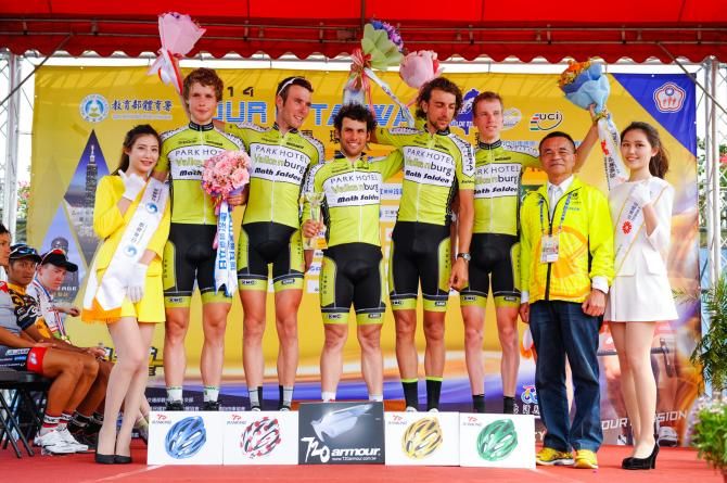 Team classification winners Parkhotel Valkenburg CT