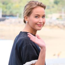 Jennifer Lawrence wore a colorful off-duty outfit with the boat shoe trend for fall
