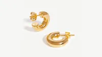 Medium Chubby Hoop Earrings:was £89 now £62.25 | Missoma