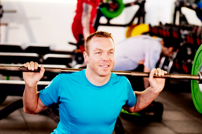 Image shows Chris Hoy.