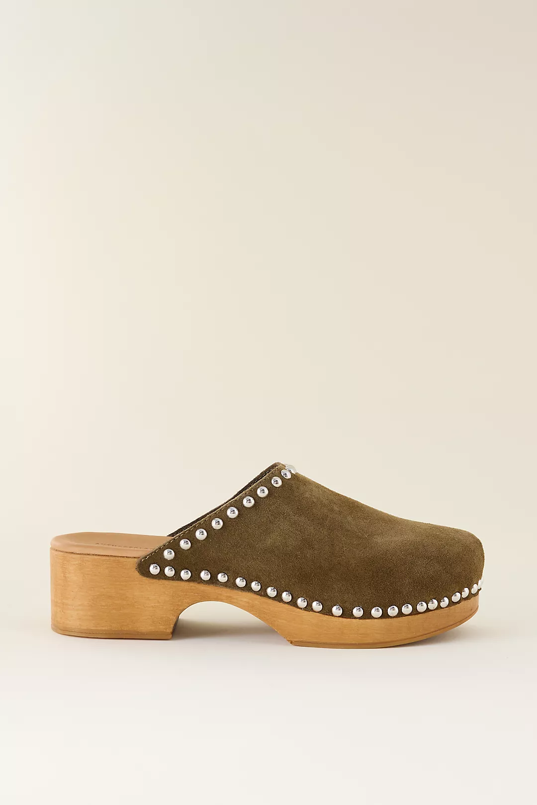 By Anthropologie Studded Platform Clog