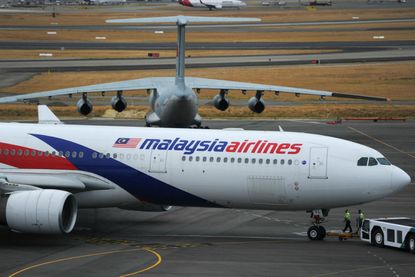 A Malaysia Airlines Boeing 777 of the type used for flight MH370