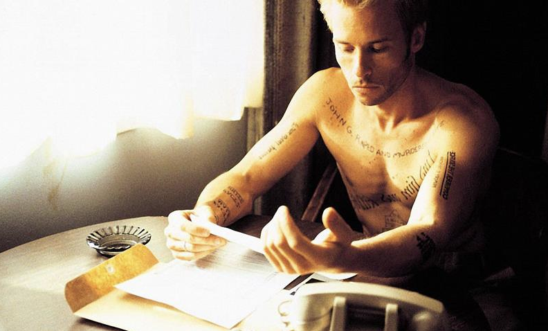 A still from Christopher Nolan&amp;#039;s &amp;#039;Memento&amp;#039;