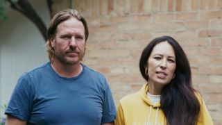 Joanna and Chip Gaines on Fixer Upper