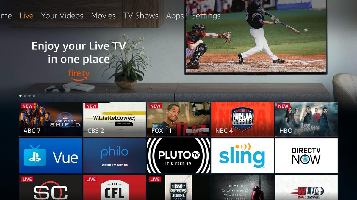 Amazon adds a Live tab to Fire TV What to Watch