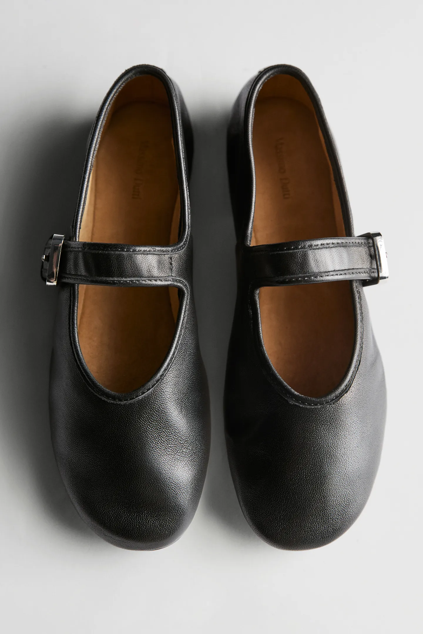 Massimo Dutti, Soft Leather Ballerinas