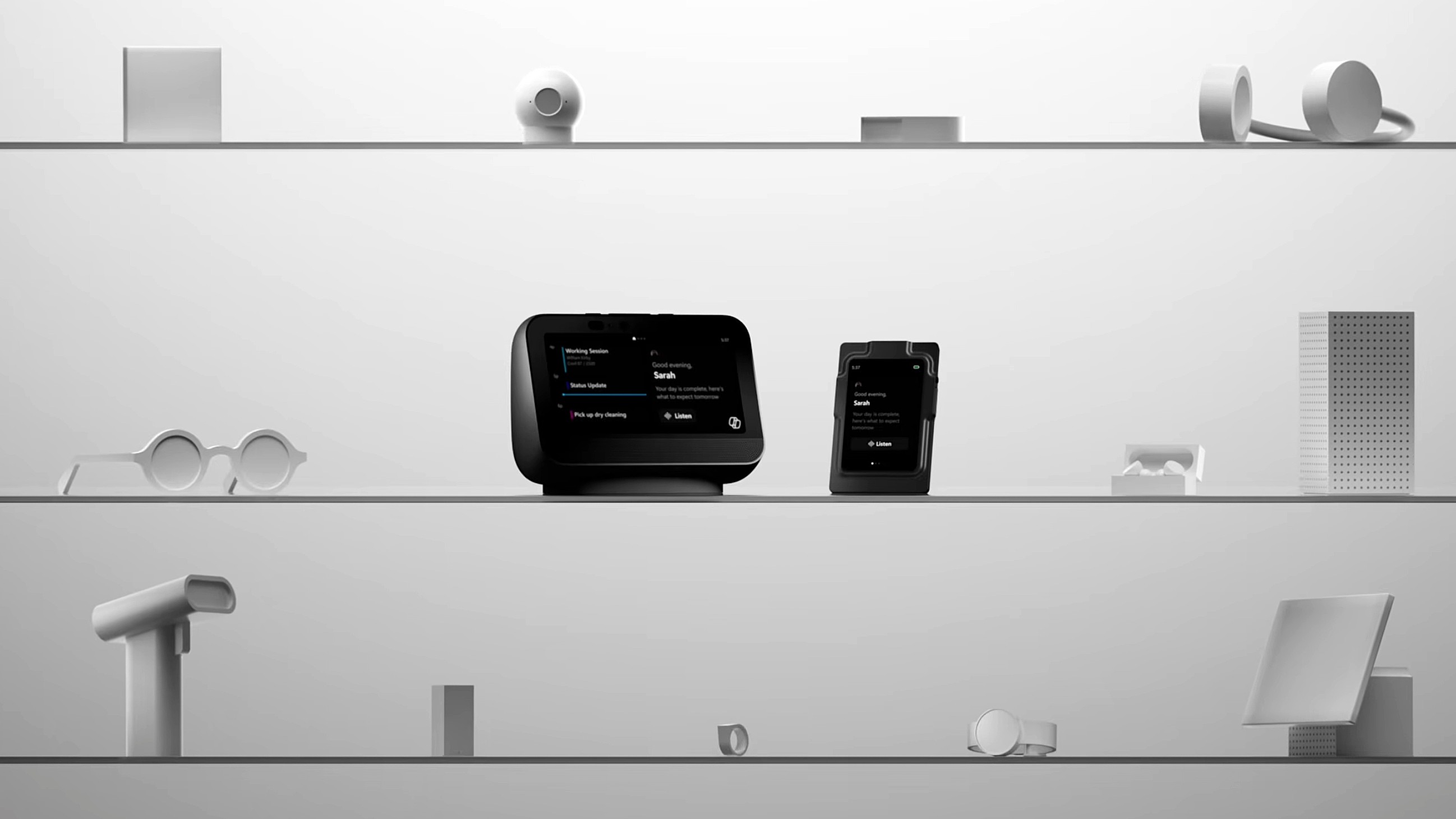 Project Solara devices on a virtual shelf