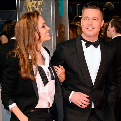 Angeline Jolie and Brad Pitt