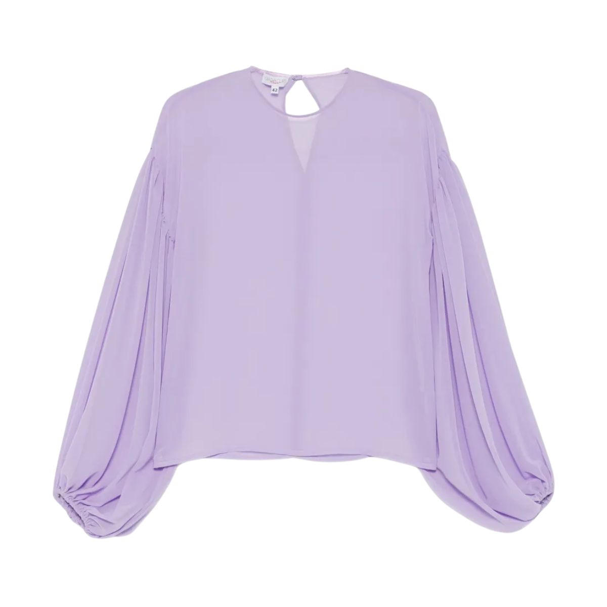 Giada curti lilac blouse