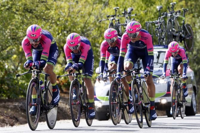 Lampre Merida in team time trial mode