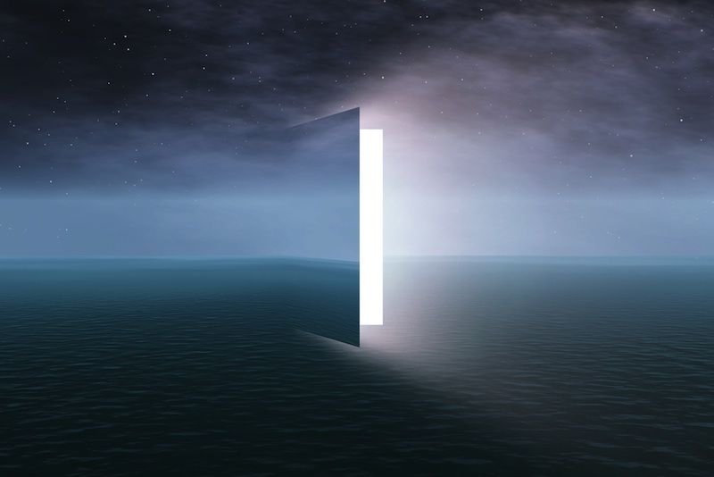 a door opening on the horizon