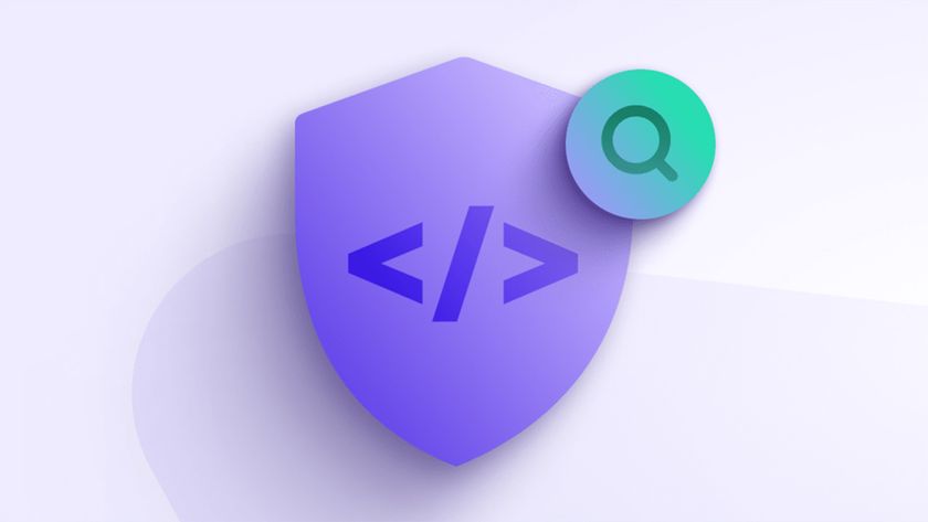 Proton VPN graphic showing purple shield and a green circle, with magnifying glass, in the top right