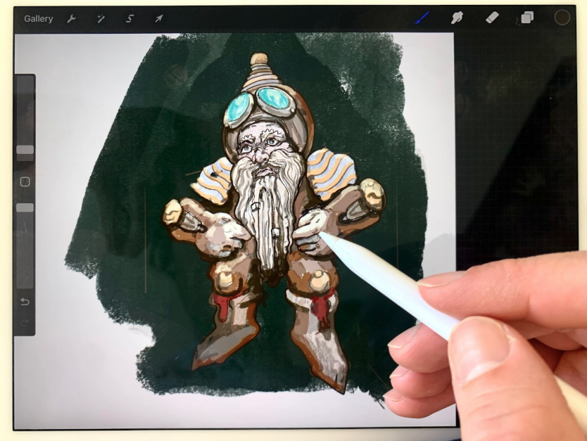 Procreate provides the most appealing digital painting experience I’ve encountered.