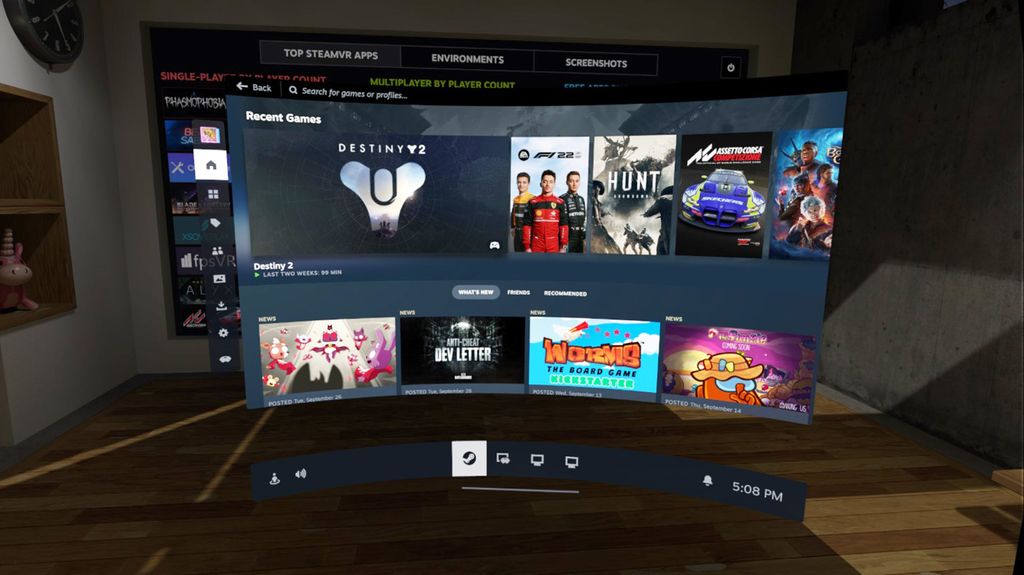 The best bit about SteamVR 2.0 is no longer having to take your headset ...