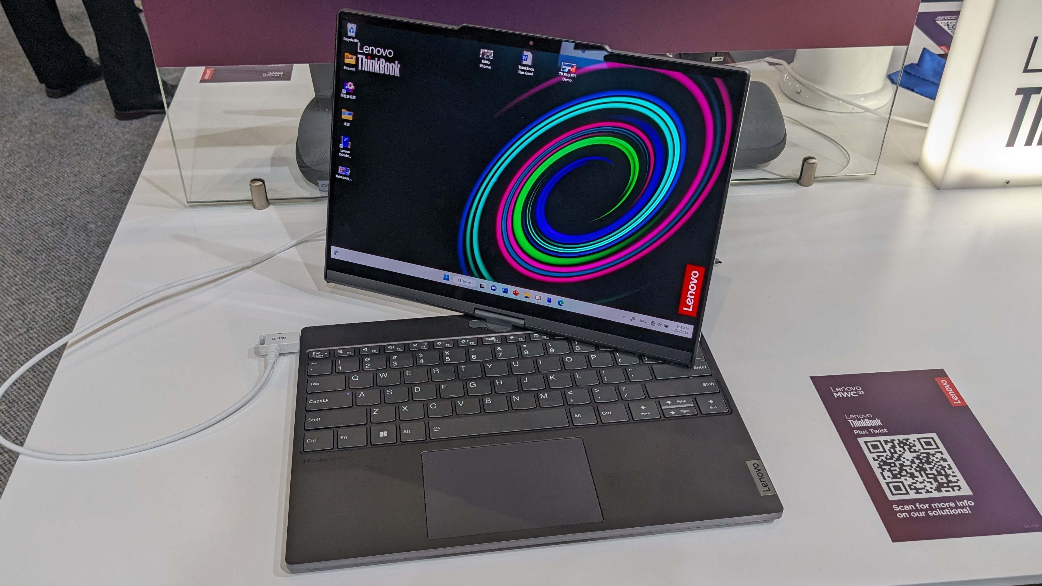 Hands on: the Lenovo ThinkBook Plus Twist is a revolution for laptop  designs | TechRadar