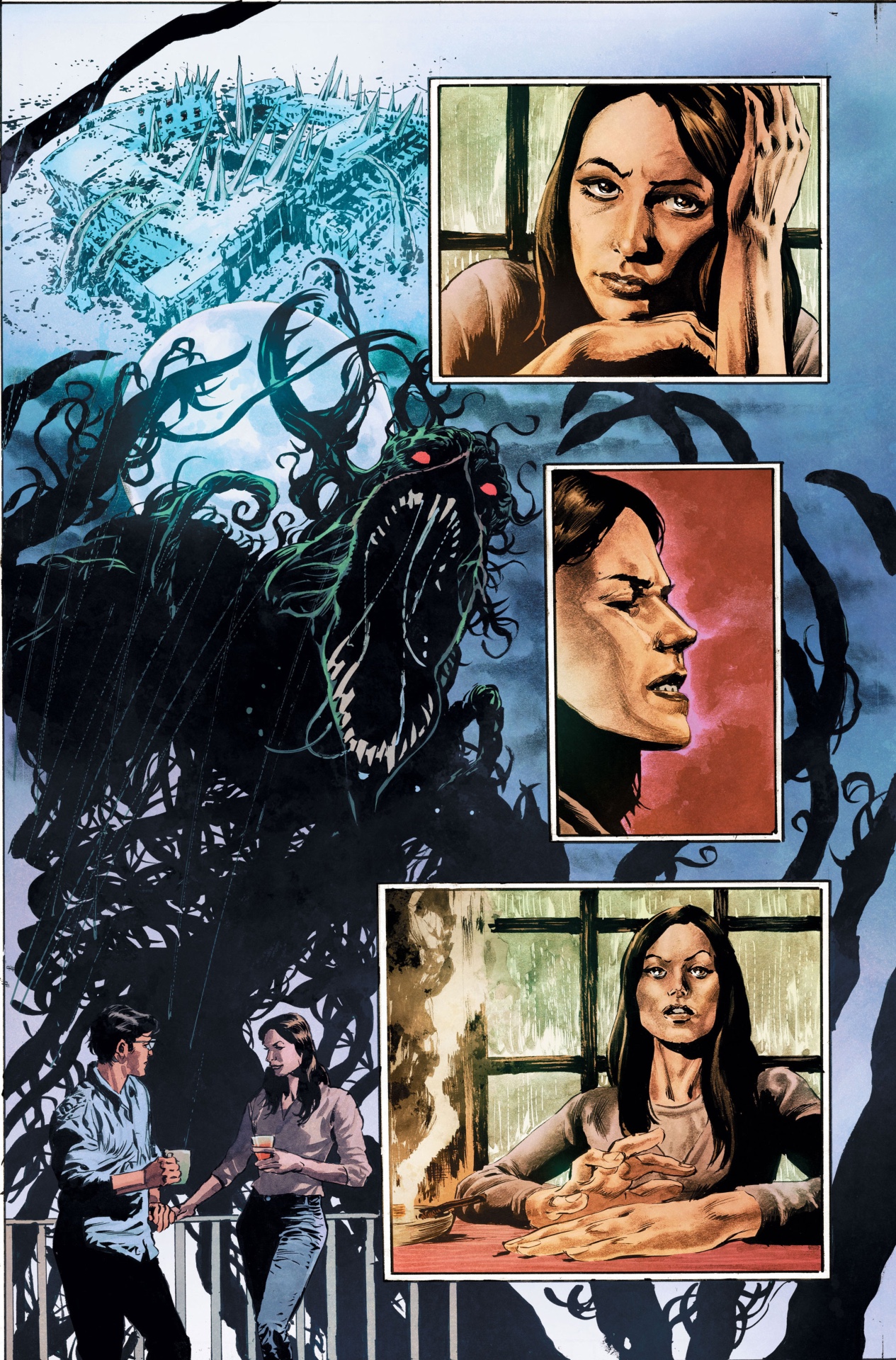 The Swamp Thing #11 page