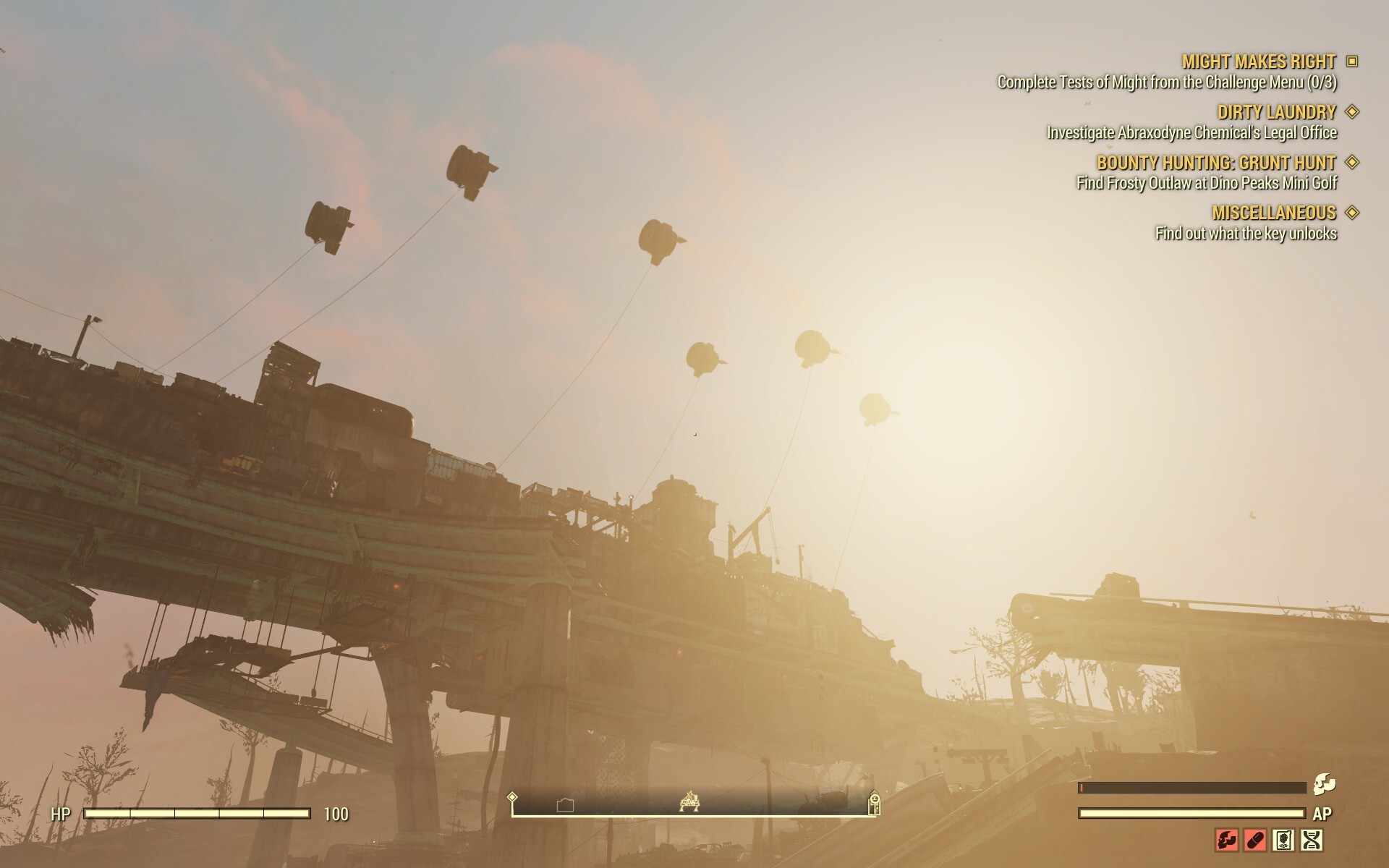 The balloons over Highway Town