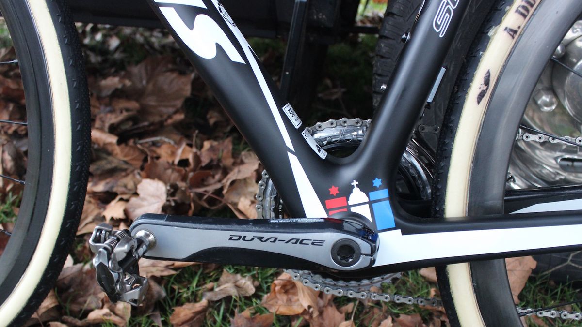 Mathieu Van Der Poel opts for Shimano Dura-Ace cranks
