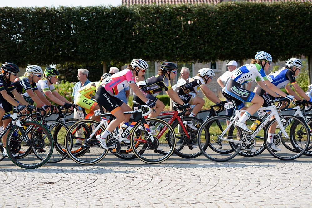 at the 108 km Stage 2 of the Lotto Belgium Tour 2016 on 8th September 2016