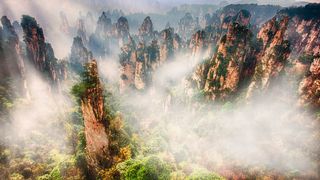 Zhangjiajie was the inspiration for Pandora in the movie Avatar. Credit: William Yu Photography, Getty Images