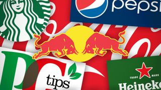 Iconic drinks logos