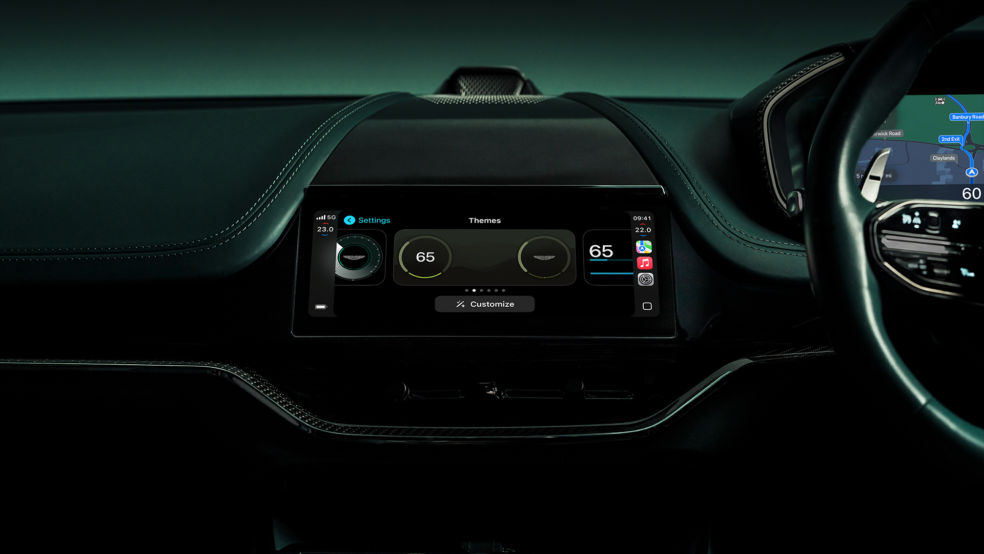 Aston Martin Apple CarPlay Ultra