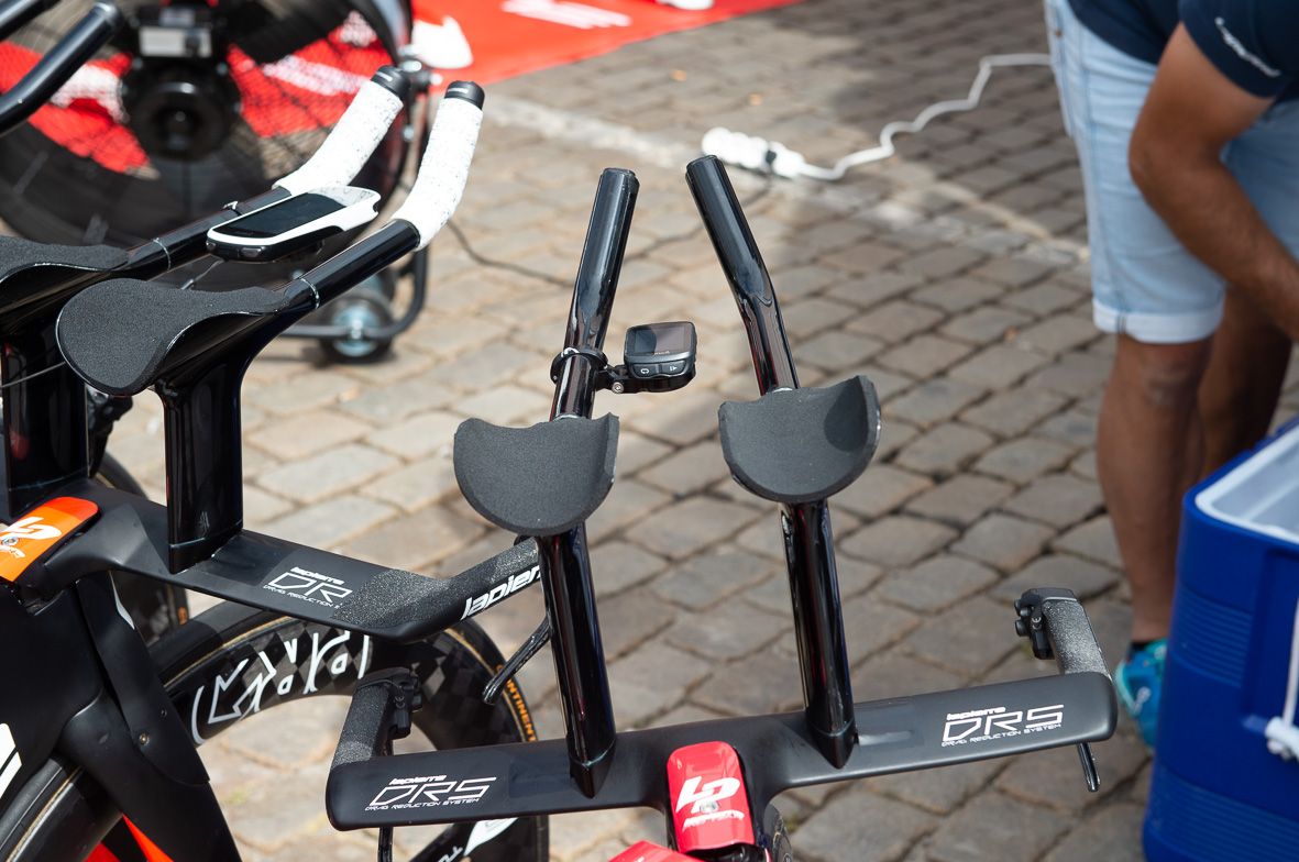 A look at Stefan Kung's cockpit setup