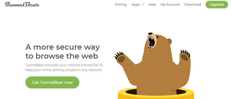 TunnelBear Website