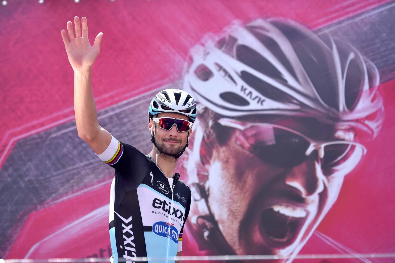 Tom Boonen before the start