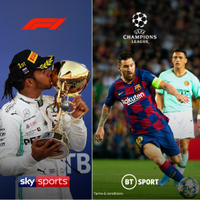 Sky Sports | BT Sports | Sky Entertainment | Standalone subscription price: £78 per month | Package price: £47 per month