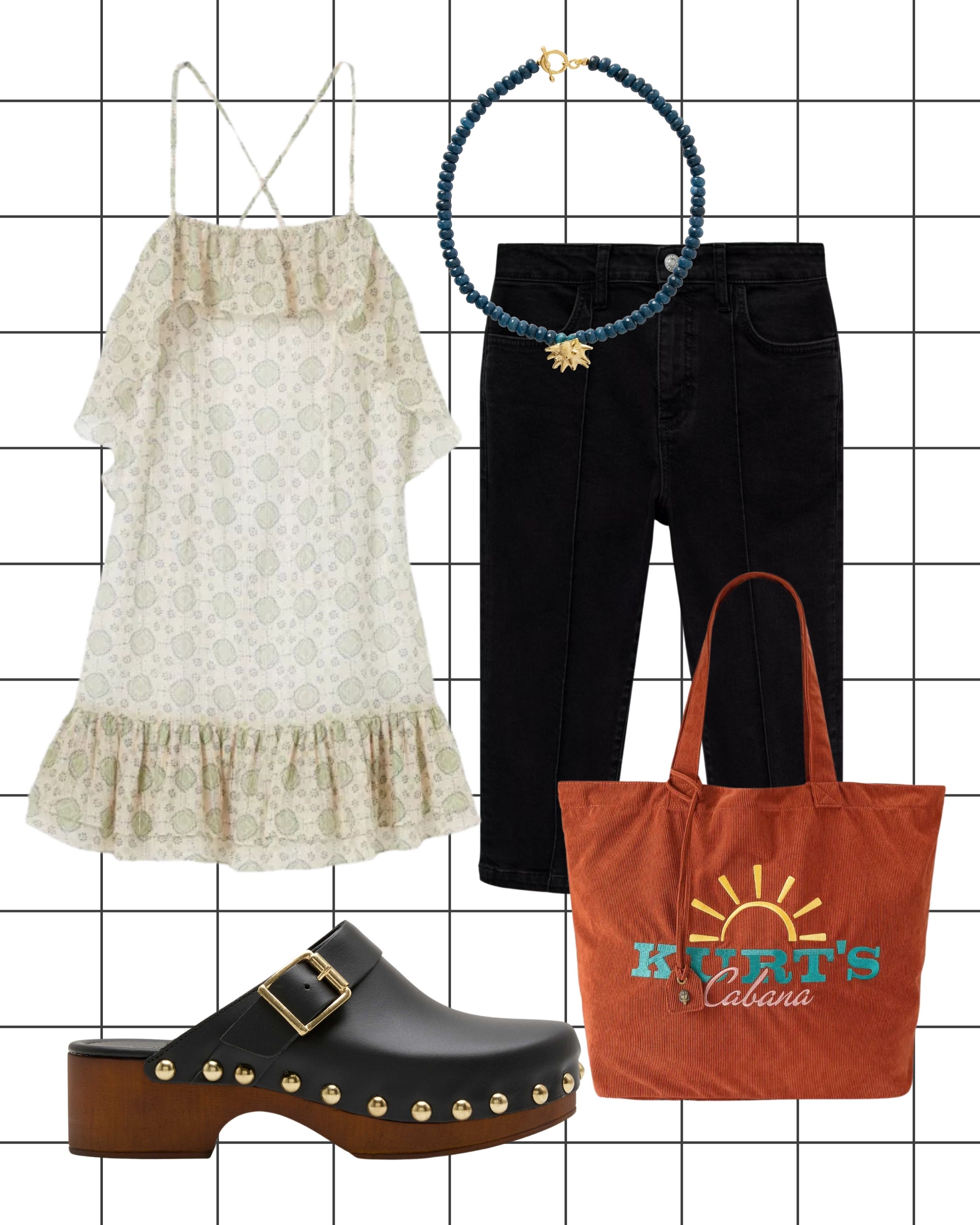 Selfridges, Net-a-Porter, Free People, Marks and Spencer, Kurt Geiger Denim capri outfits summer 2026