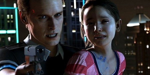 android holds child hostage in Detroit: Become Human