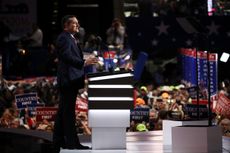 Ted Cruz speaks at the convention