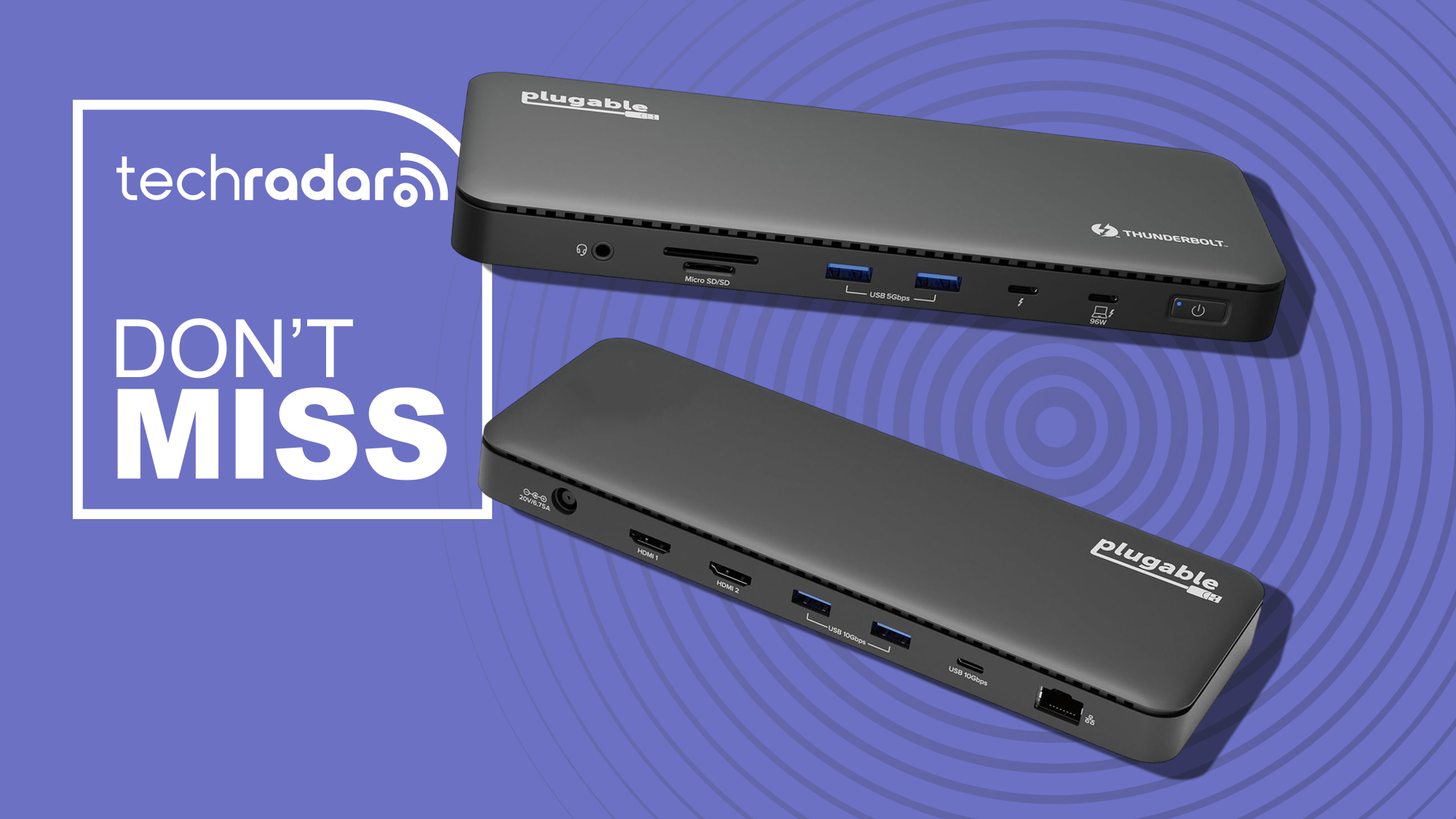 Plugable Thunderbolt 4 Dock 