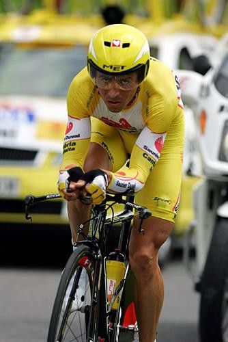 Gilberto Simoni (Saunier Duval-Prodir) 3rd place finisher of this years Giro.
