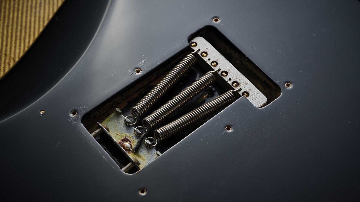 A 1963 Fender Stratocaster that was once owned by Noel Gallagher