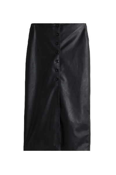 H&M, Coated Pencil Skirt