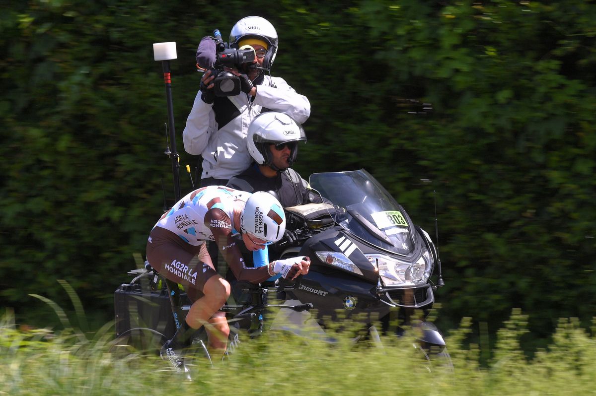 Romain Bardet (AG2R-La Mondiale) didn't have a great day