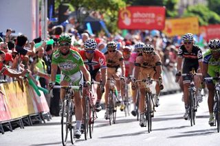 Mark Cavendish wins, Vuelta a Espana 2010, stage 13