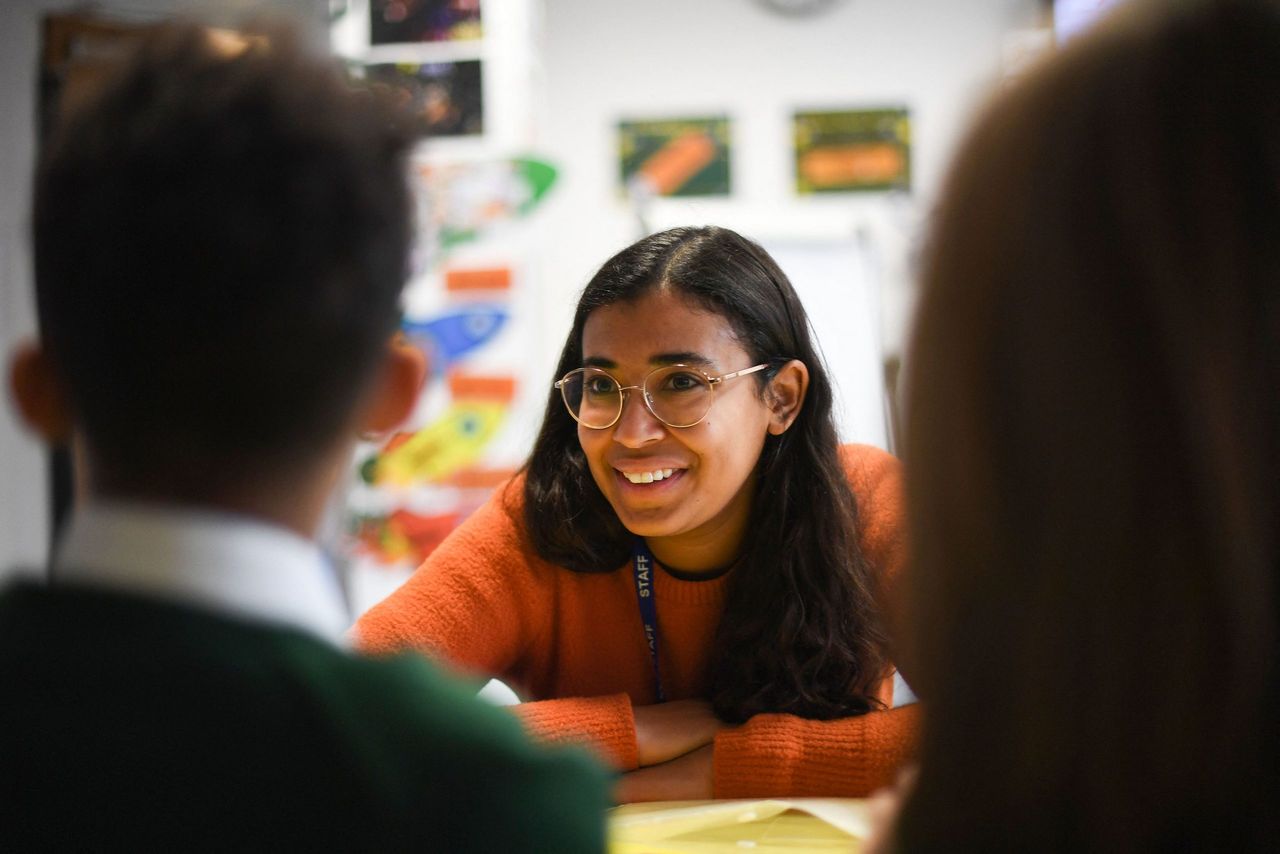 Primary school children back in the classroom as five term school year is being considered