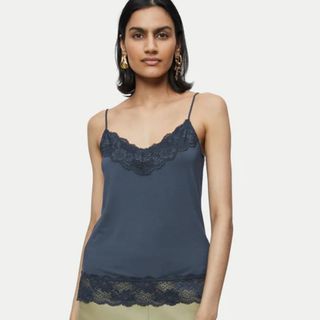 lace trimmed camisole