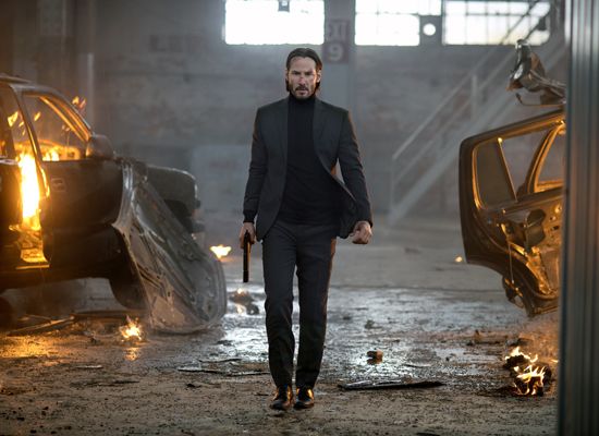 John Wick - Keanu Reeves stars as a retired assassin turned remorseless avenger