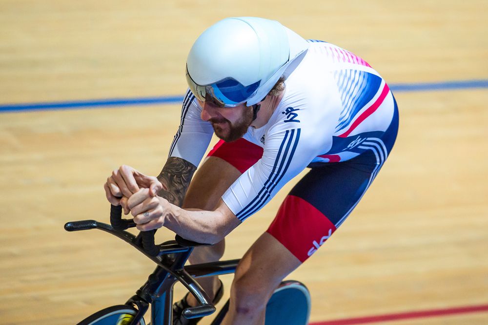 Bradley Wiggins at full speed