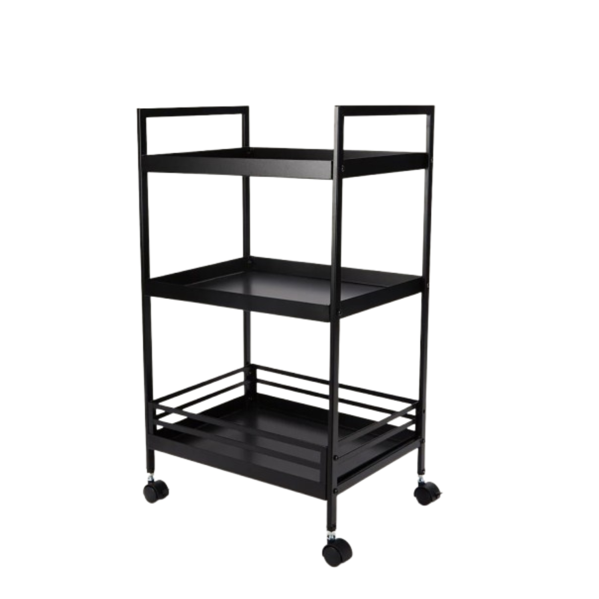 Black Storage Trolley