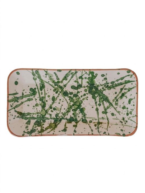 Green Splash Platter