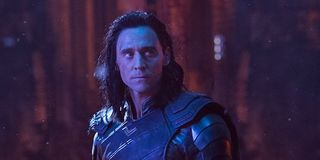 Loki facing his death in Avengers: Infinity War