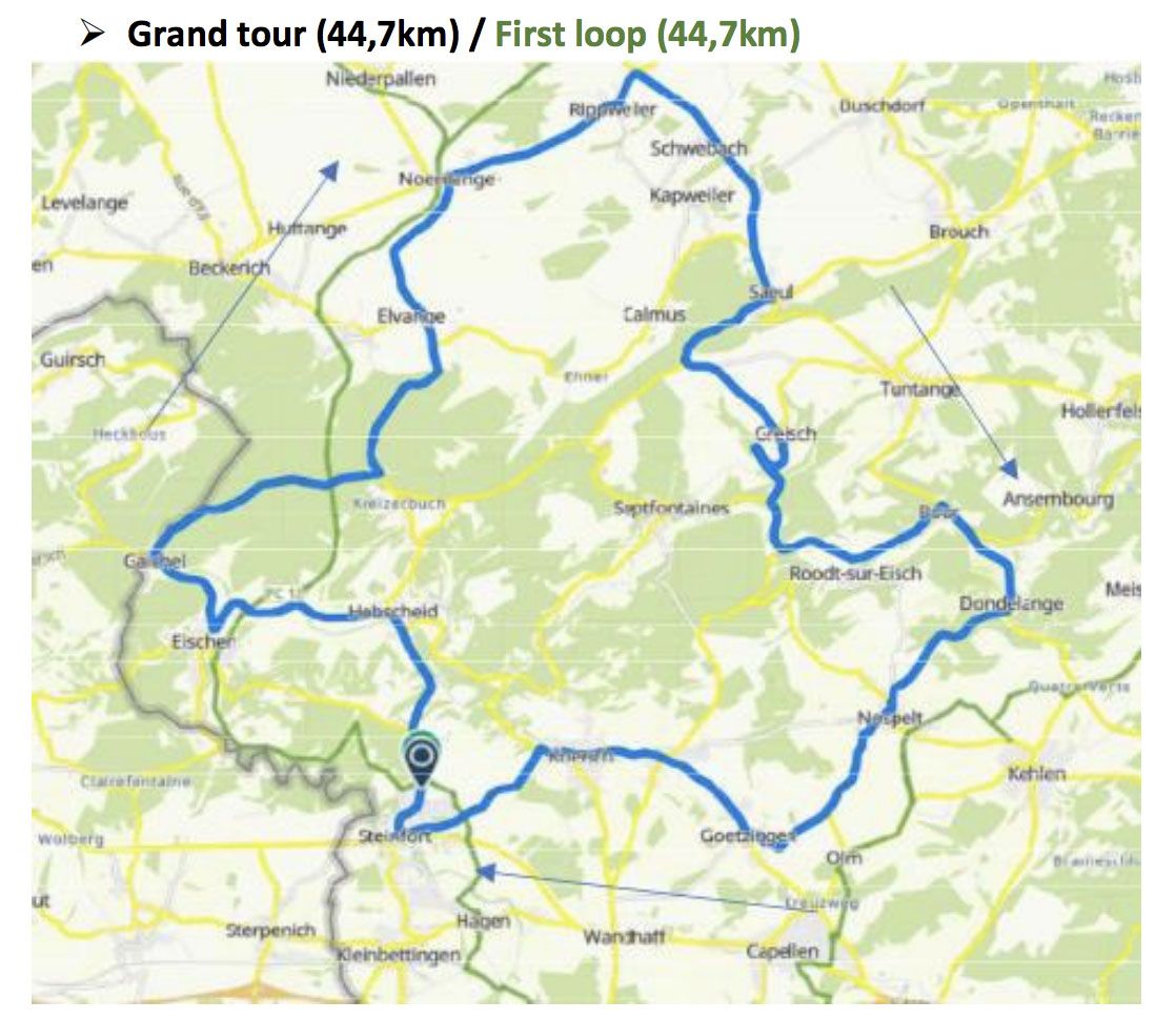 Stage 1 finish circuits 2021 Festival Elsy Jacobs
