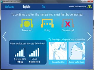 NeuroSky Mindwave Mobile Connected