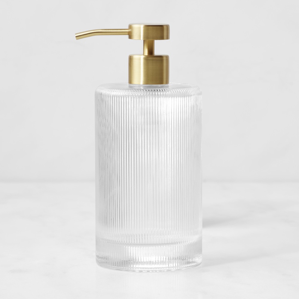 williams-sonoma, Hand Soap Dispenser Optic Glass